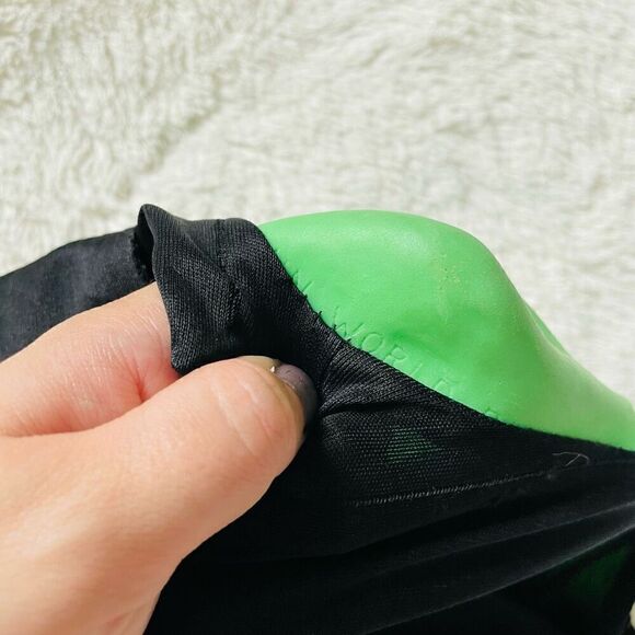 Vintage Fun World Green Sarah Spook Scream Ghost Halloween Mask Easter Unlimited - Picture 4 of 6